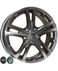 Replica Skoda Z616 DGMF R15 W6.0 PCD5x112 ET47 DIA57.1